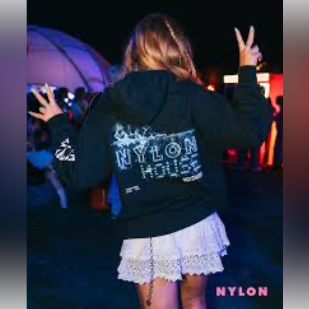 Hey Dude Men's  Hoodie NYLON HOUSE PALM DESERT APRIL 2025. NWOT. Sz. Large.